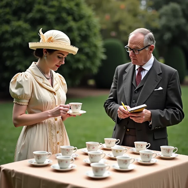 lady tasting tea experiment